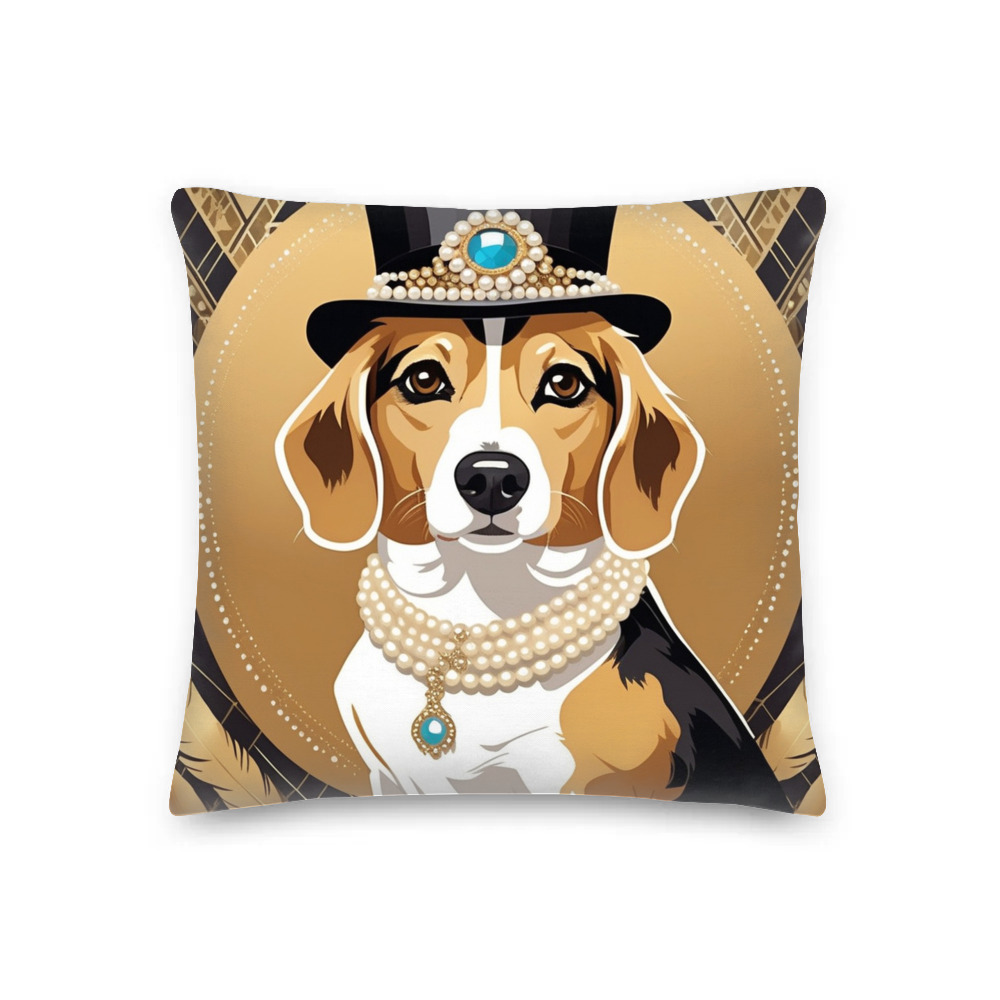 PugMug Custom Munchkin Premium Pillow