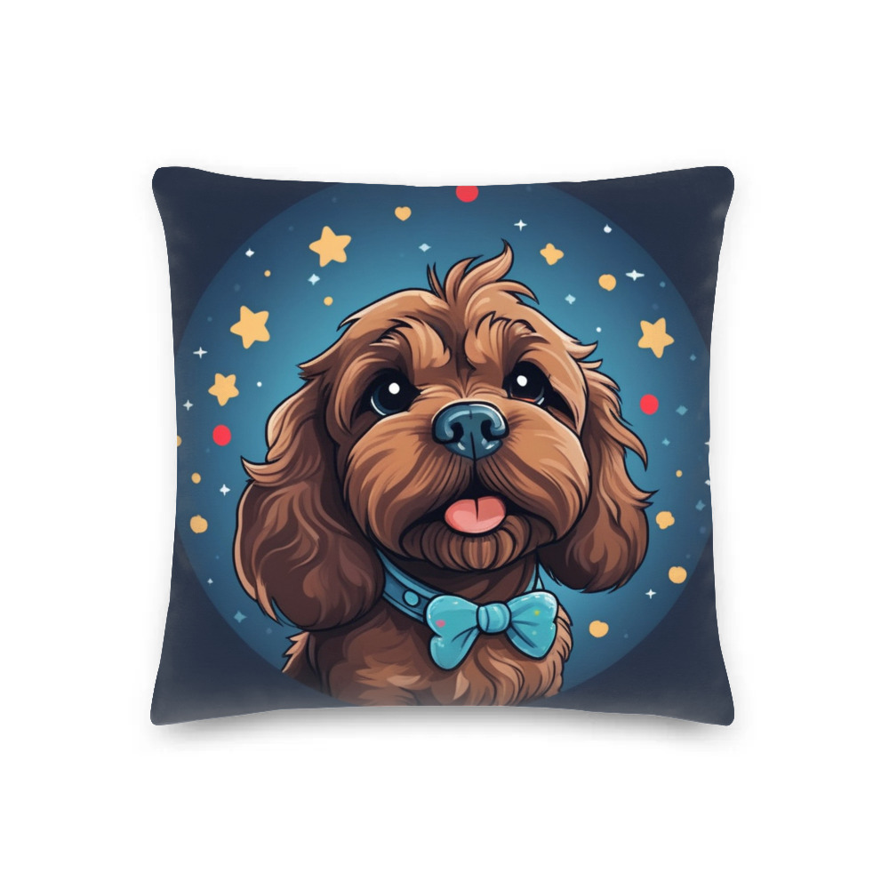 PugMug Custom Lily Premium Pillow