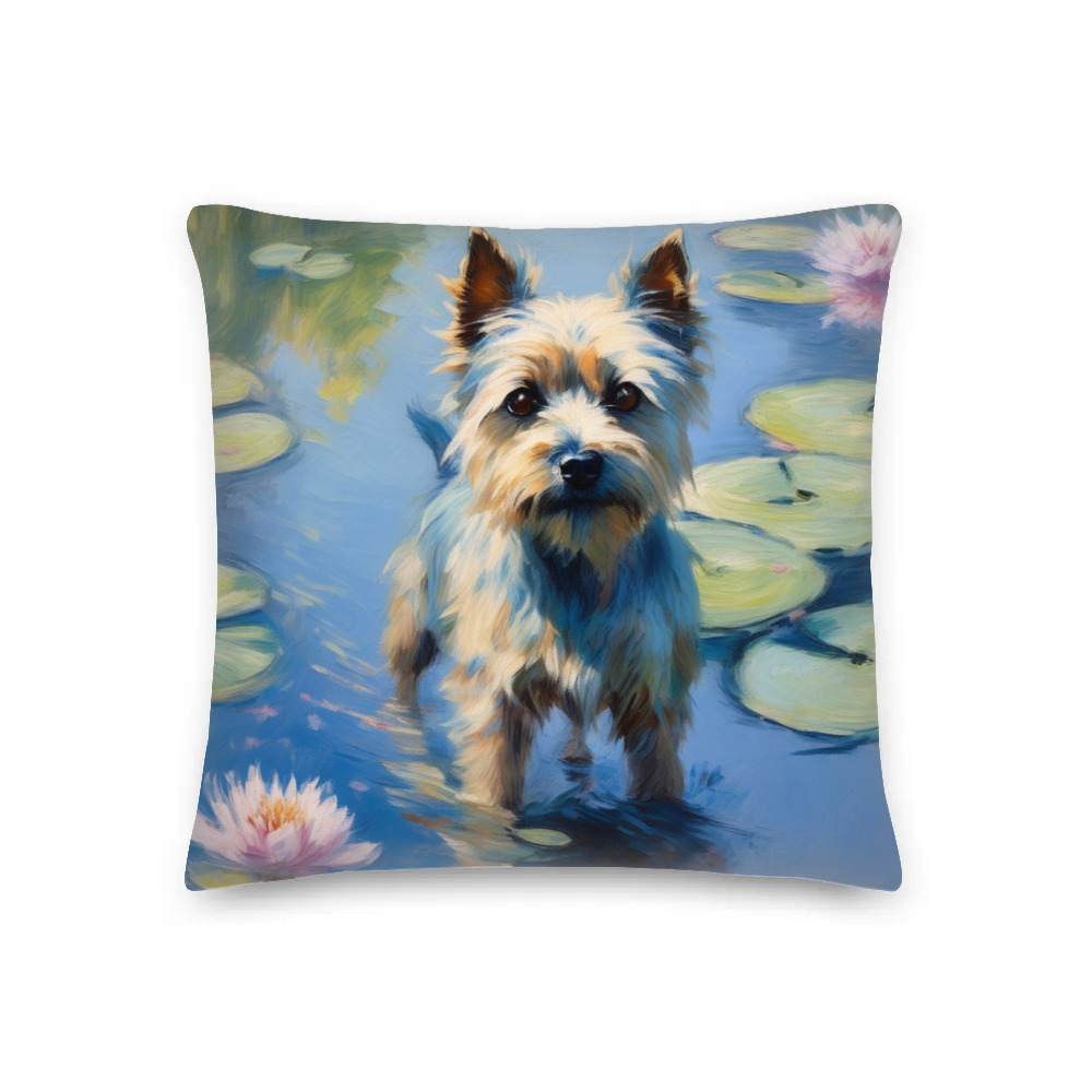 PugMug Custom Cairn Terrier Premium Pillow