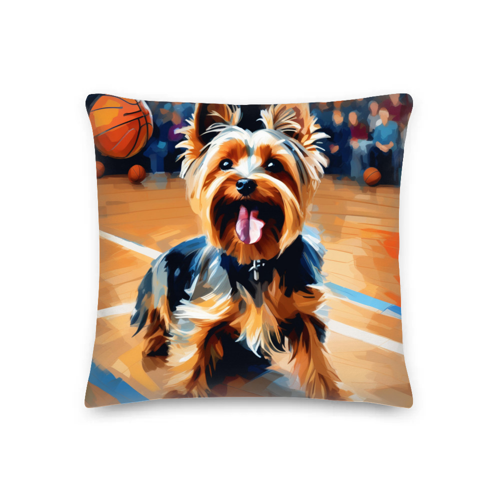 PugMug Custom Yorkshire Terrier Premium Pillow