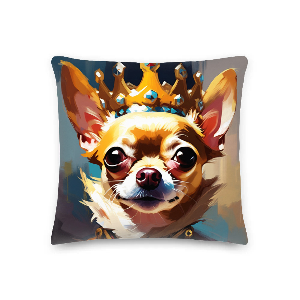 PugMug Custom Chihuahua Premium Pillow