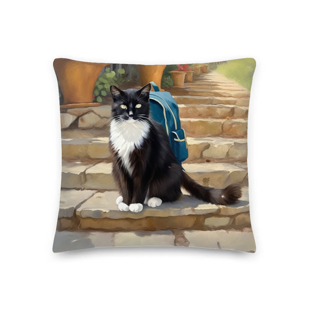 PugMug Custom Peerie Premium Pillow