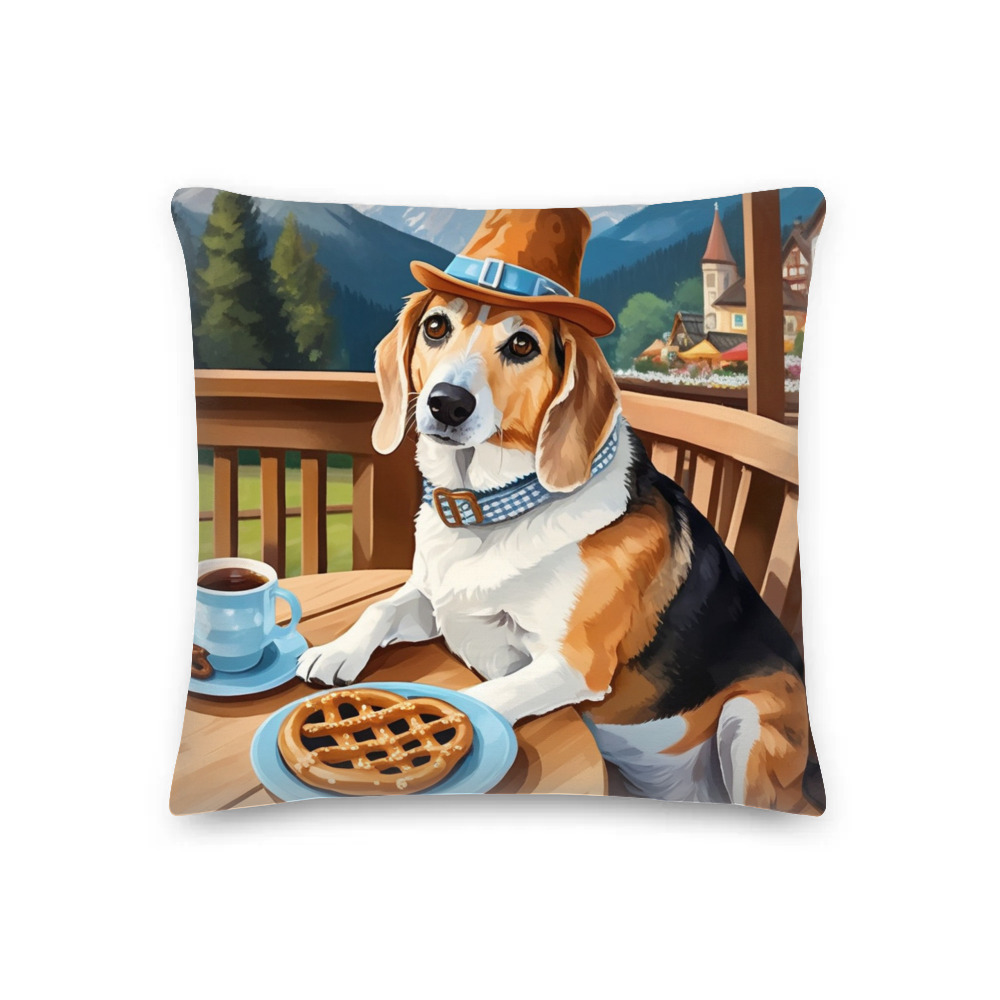 PugMug Custom Munchkin Premium Pillow