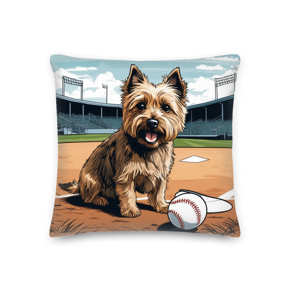 PugMug Custom Cairn Terrier Premium Pillow