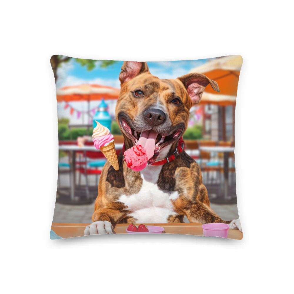 PugMug Custom Tony Hawk Premium Pillow