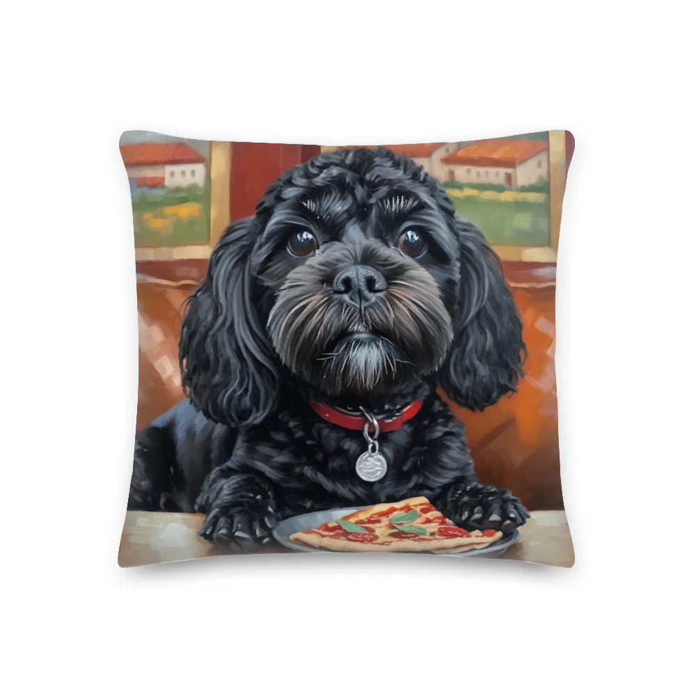 PugMug Custom Lily Premium Pillow