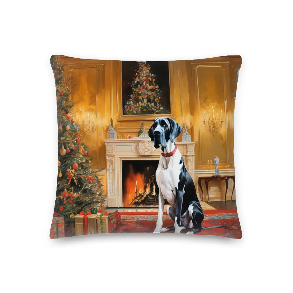 PugMug Custom Great Dane Premium Pillow