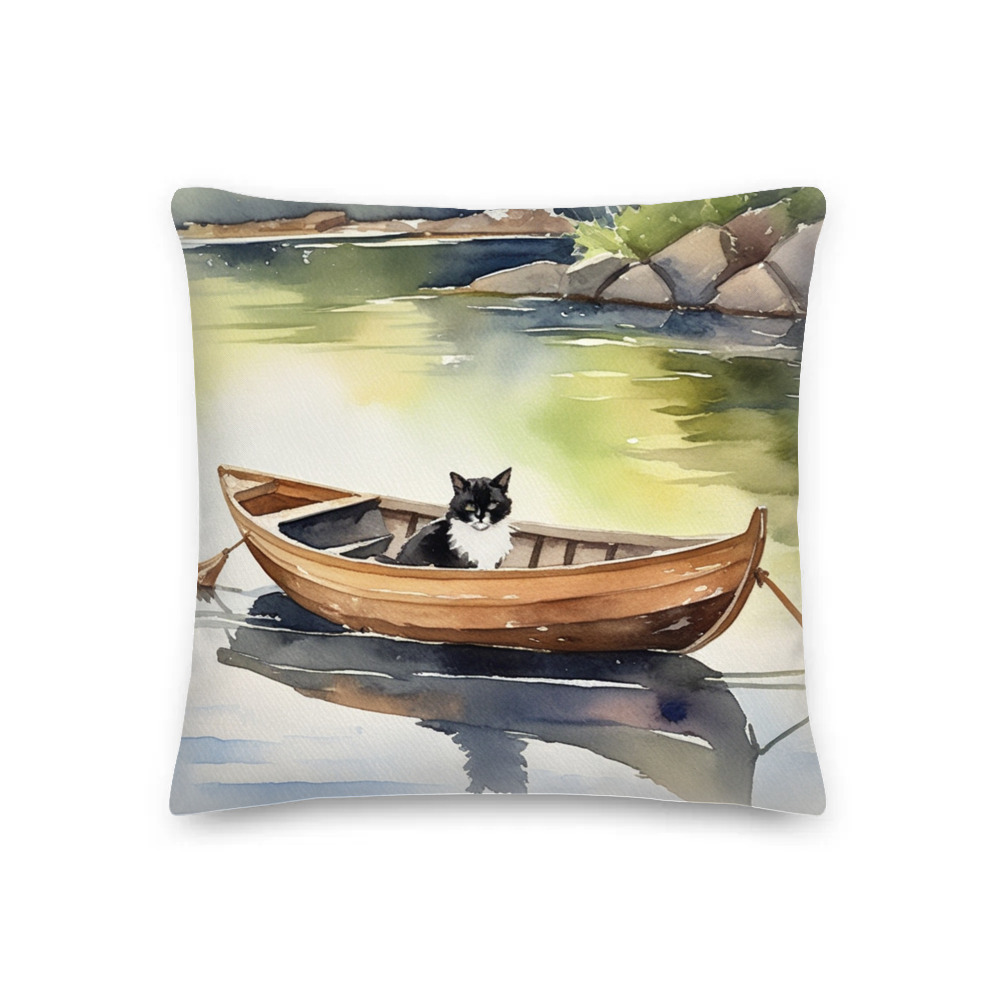 PugMug Custom Peerie Premium Pillow