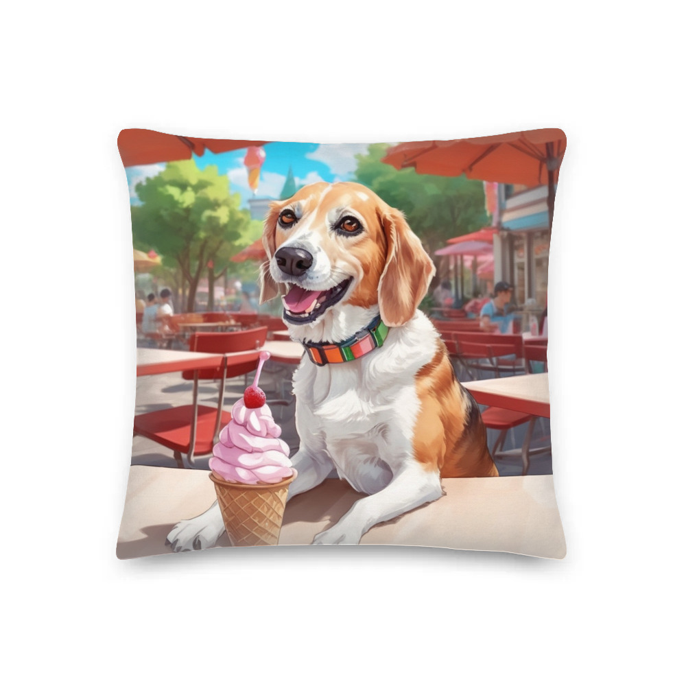 PugMug Custom Munchkin Premium Pillow