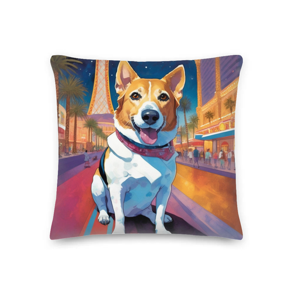 PugMug Custom Munchkin Premium Pillow