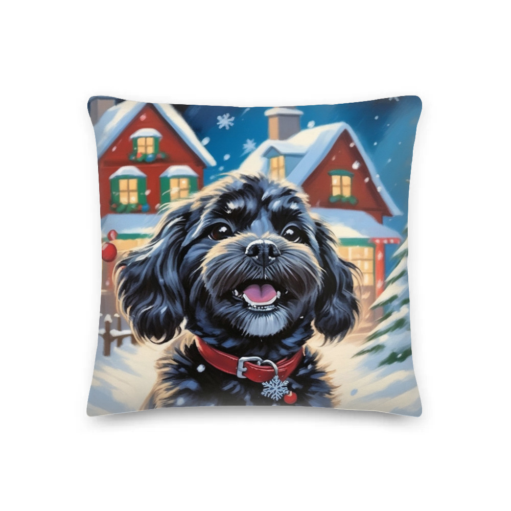 PugMug Custom Lily Premium Pillow