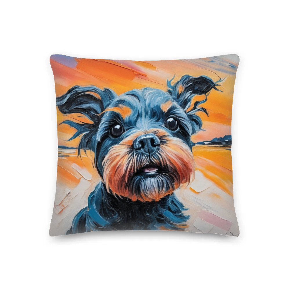 PugMug Custom Lily Premium Pillow