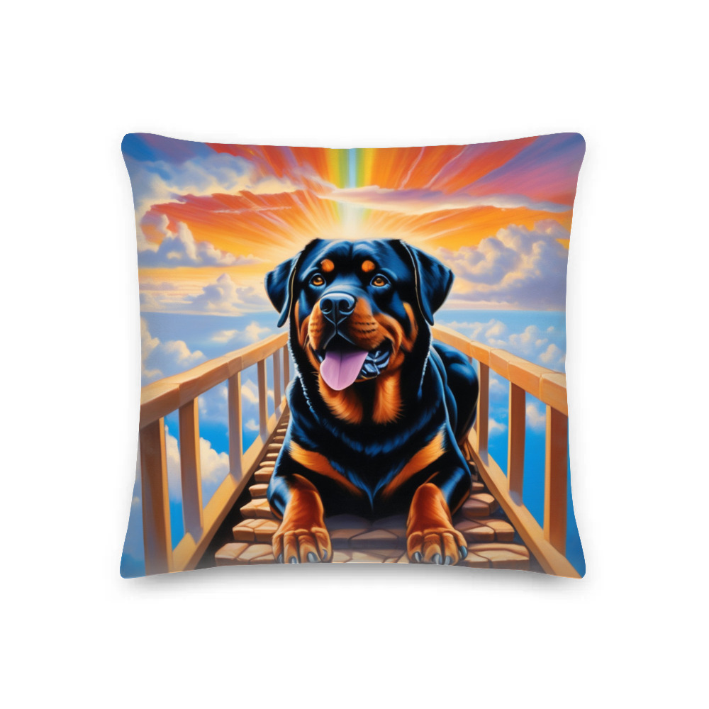 PugMug Custom Rottweiler Premium Pillow