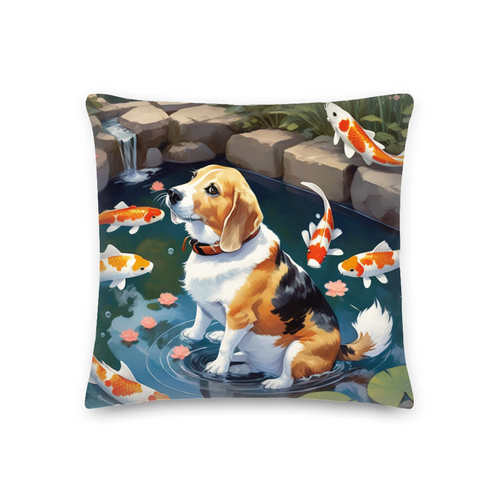 PugMug Custom Munchkin Premium Pillow