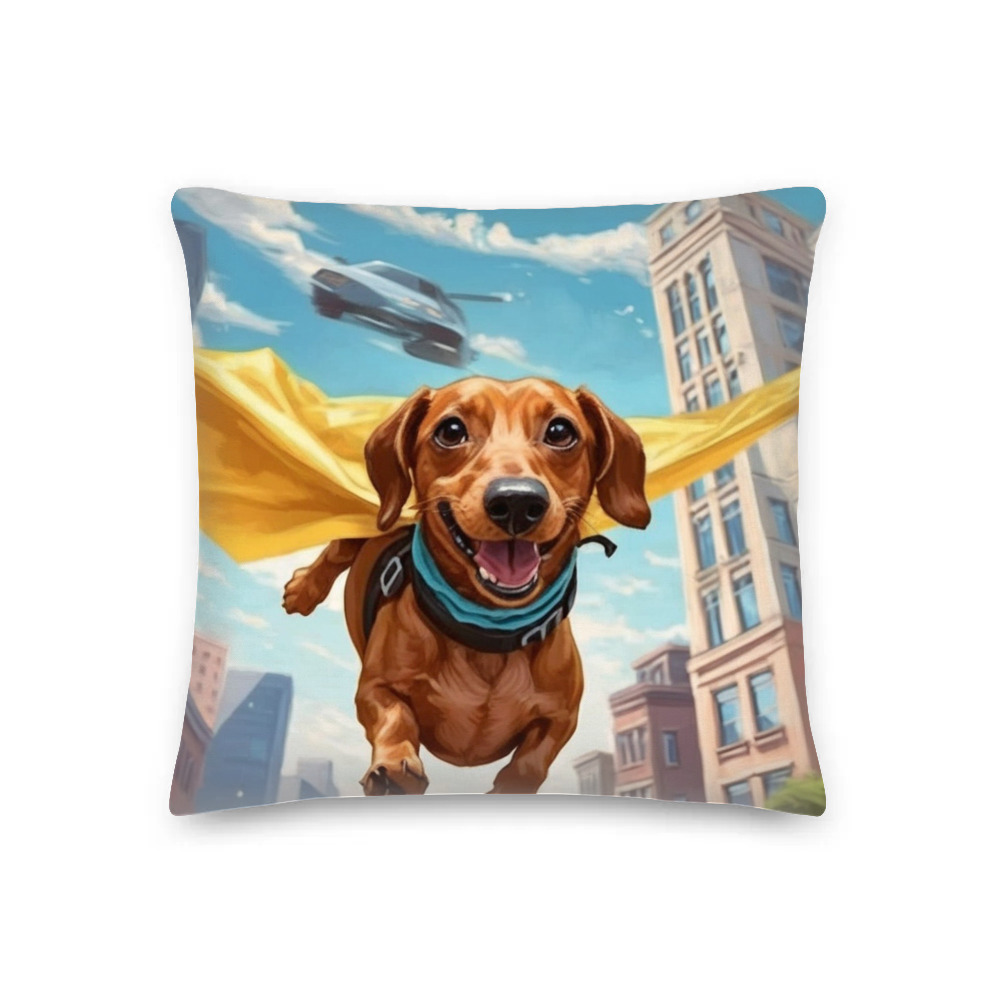 PugMug Custom Rex Premium Pillow