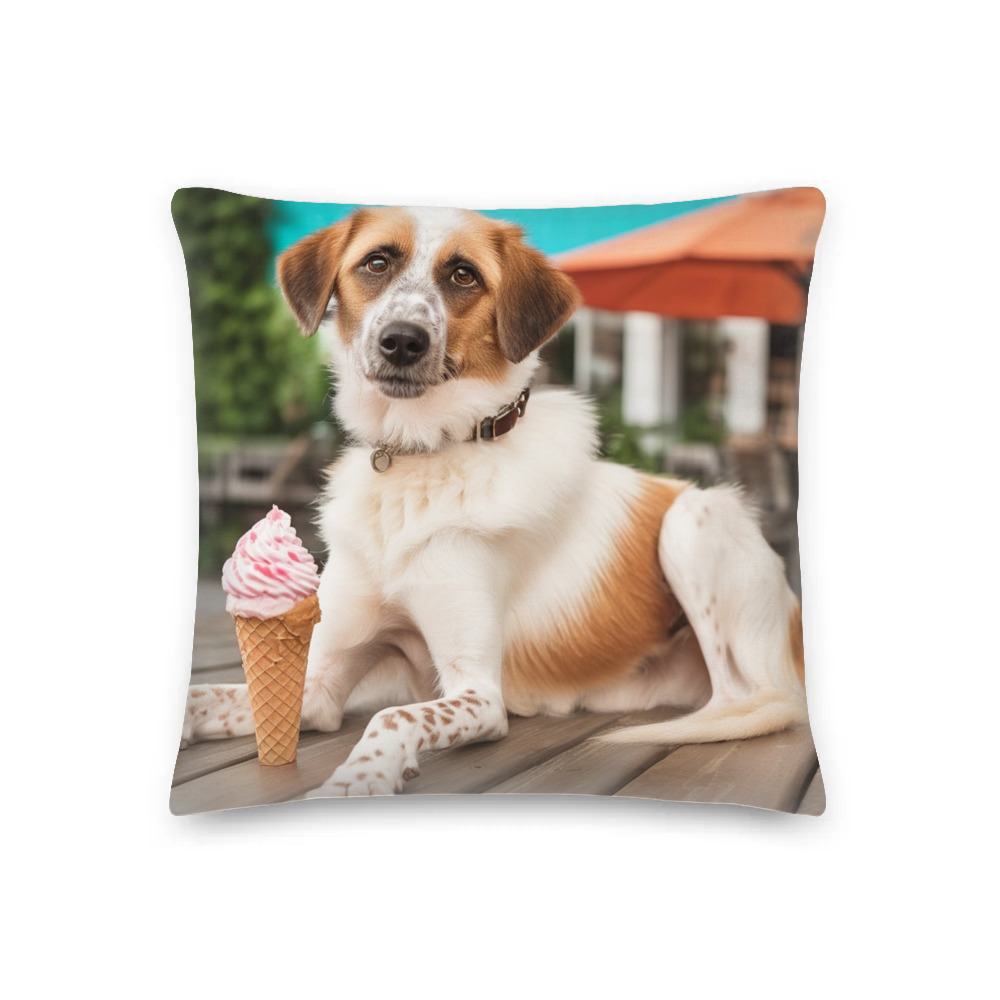 PugMug Custom Hazim Premium Pillow