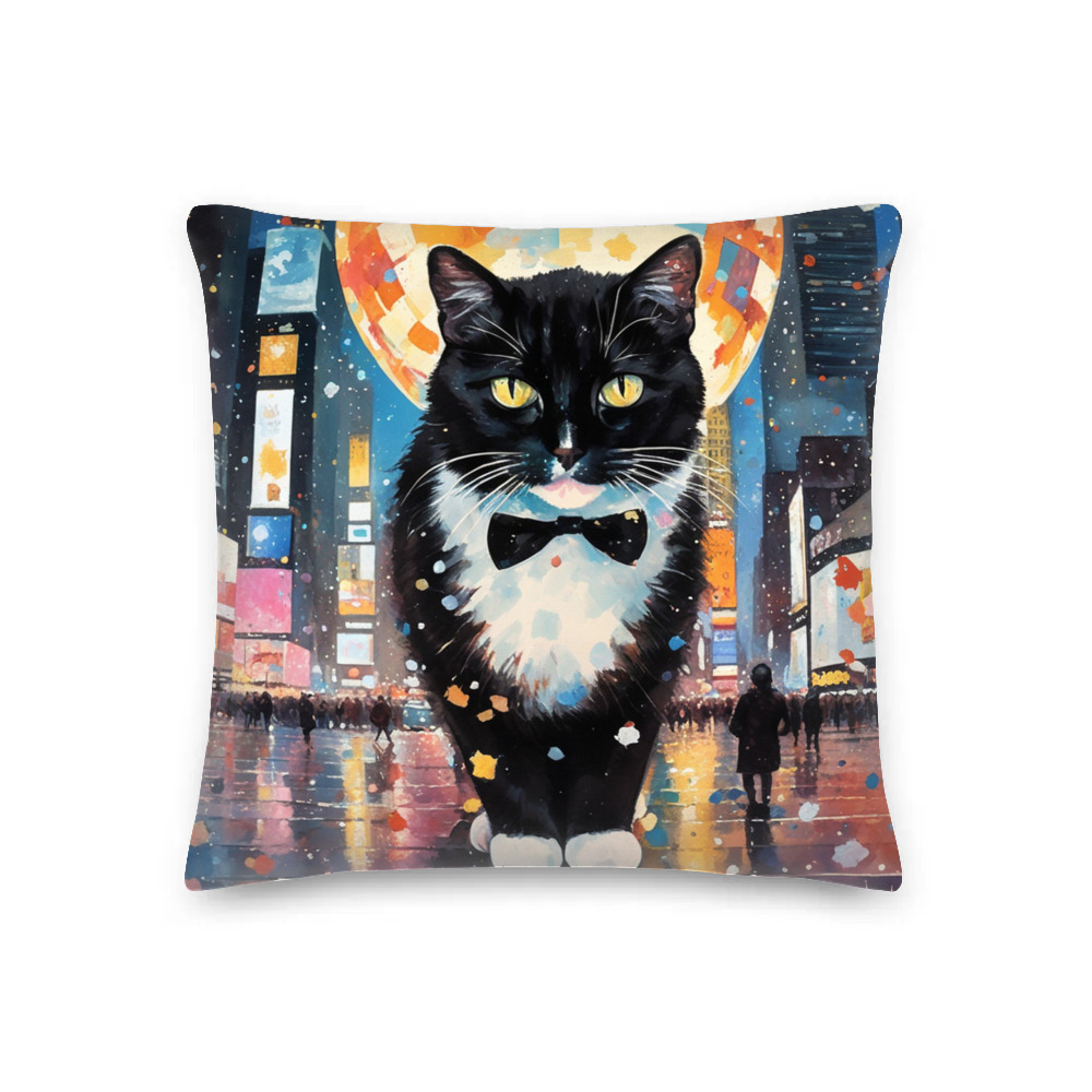 PugMug Custom Peerie Premium Pillow