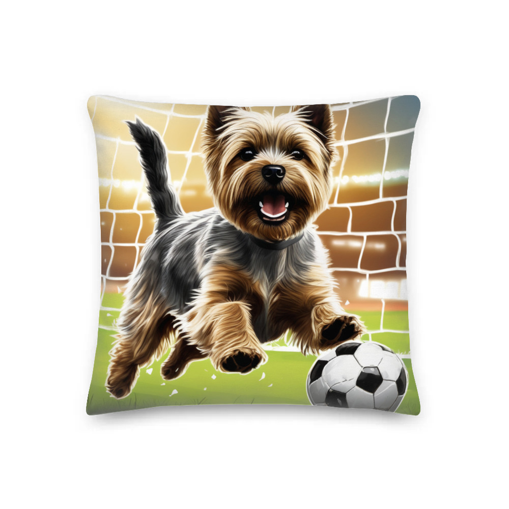 PugMug Custom Cairn Terrier Premium Pillow
