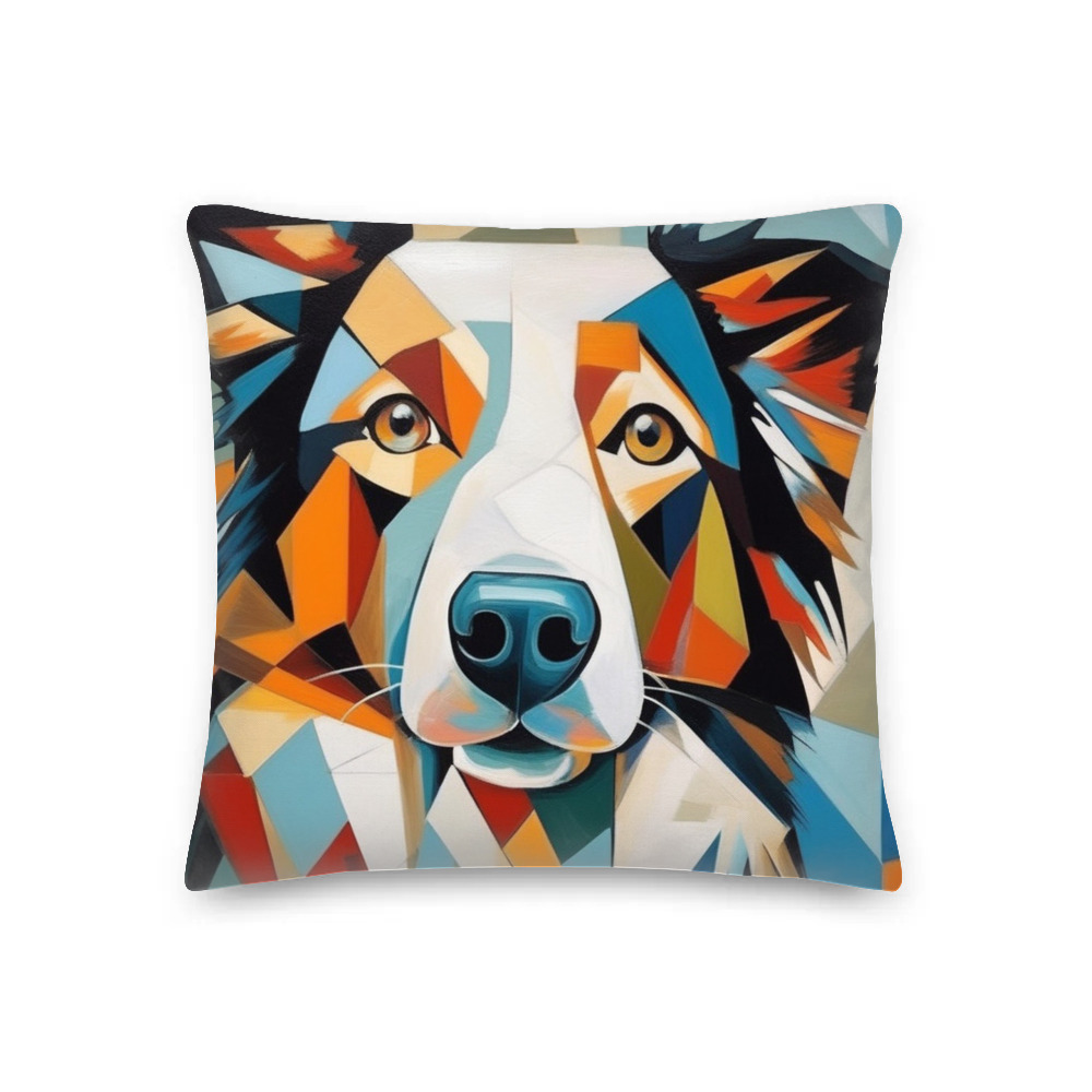 PugMug Custom Border Collie Premium Pillow
