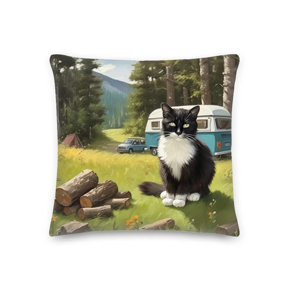 PugMug Custom Peerie Premium Pillow