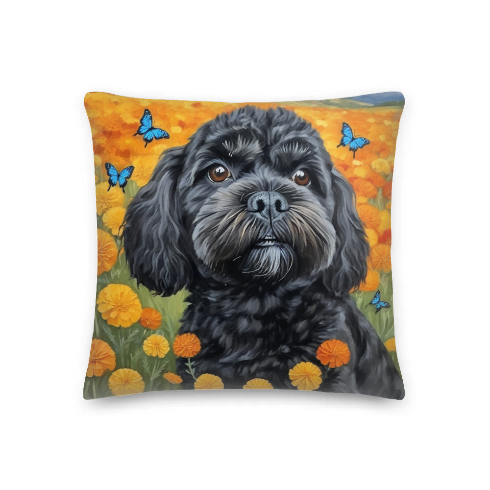 PugMug Custom Lily Premium Pillow