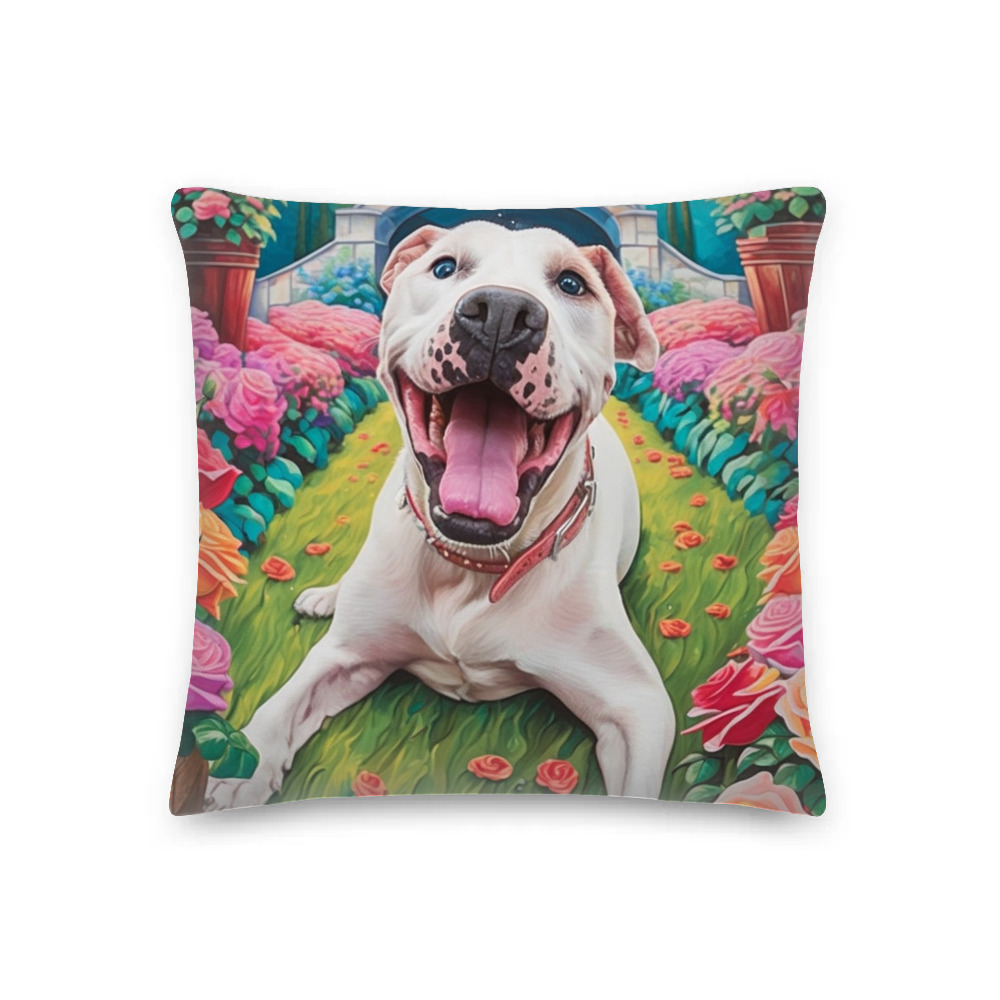 PugMug Custom Melody Premium Pillow