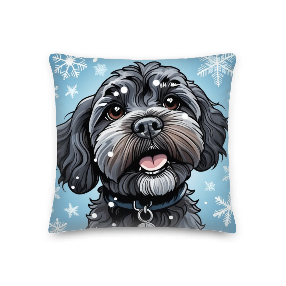 PugMug Custom Lily Premium Pillow