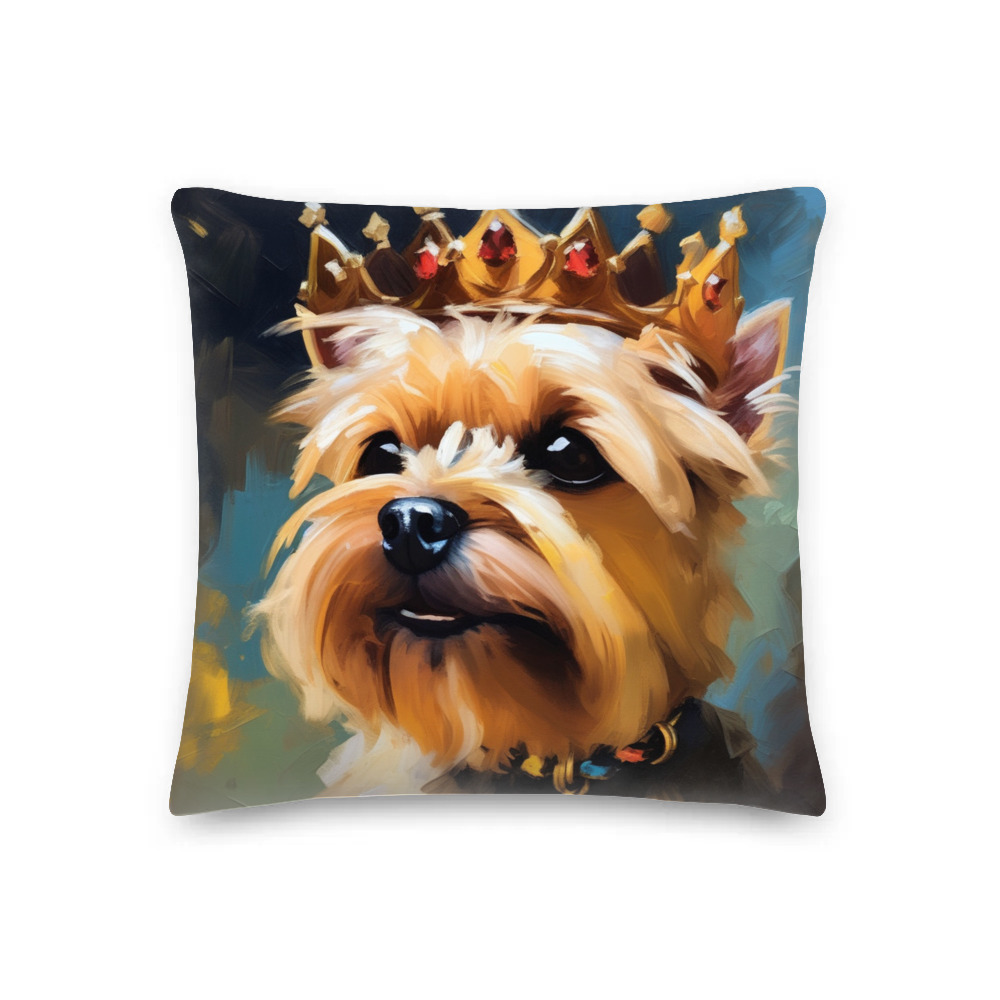 PugMug Custom Cairn Terrier Premium Pillow