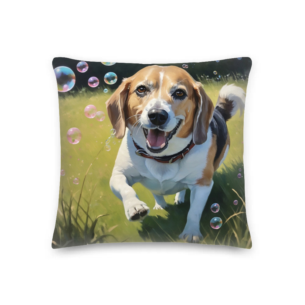 PugMug Custom Munchkin Premium Pillow