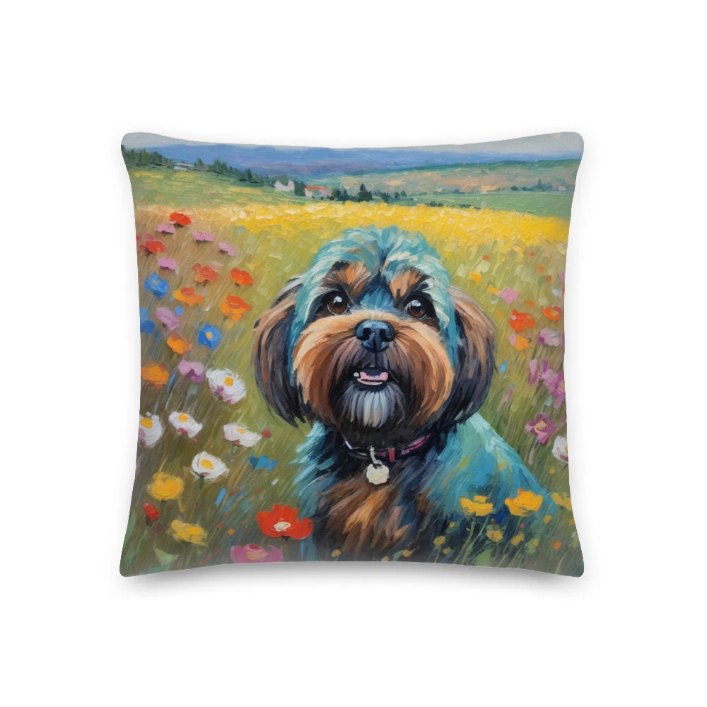 PugMug Custom Lily Premium Pillow