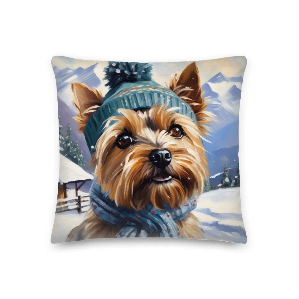 PugMug Custom Cairn Terrier Premium Pillow