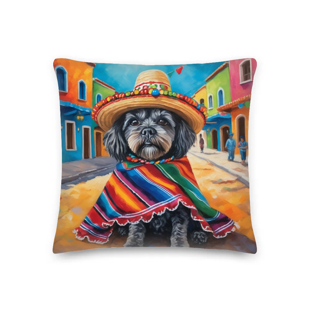 PugMug Custom Lily Premium Pillow