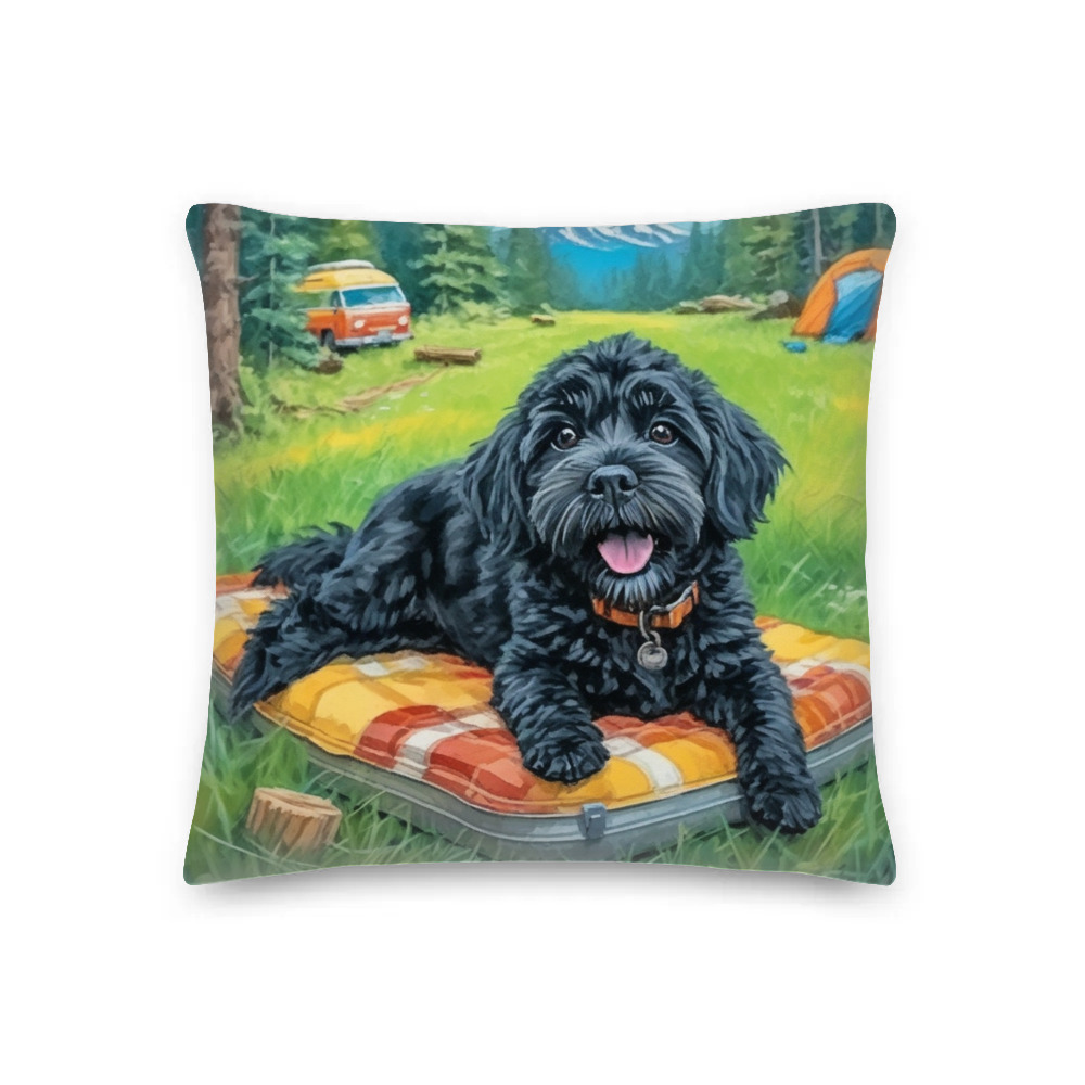 PugMug Custom Lily Premium Pillow