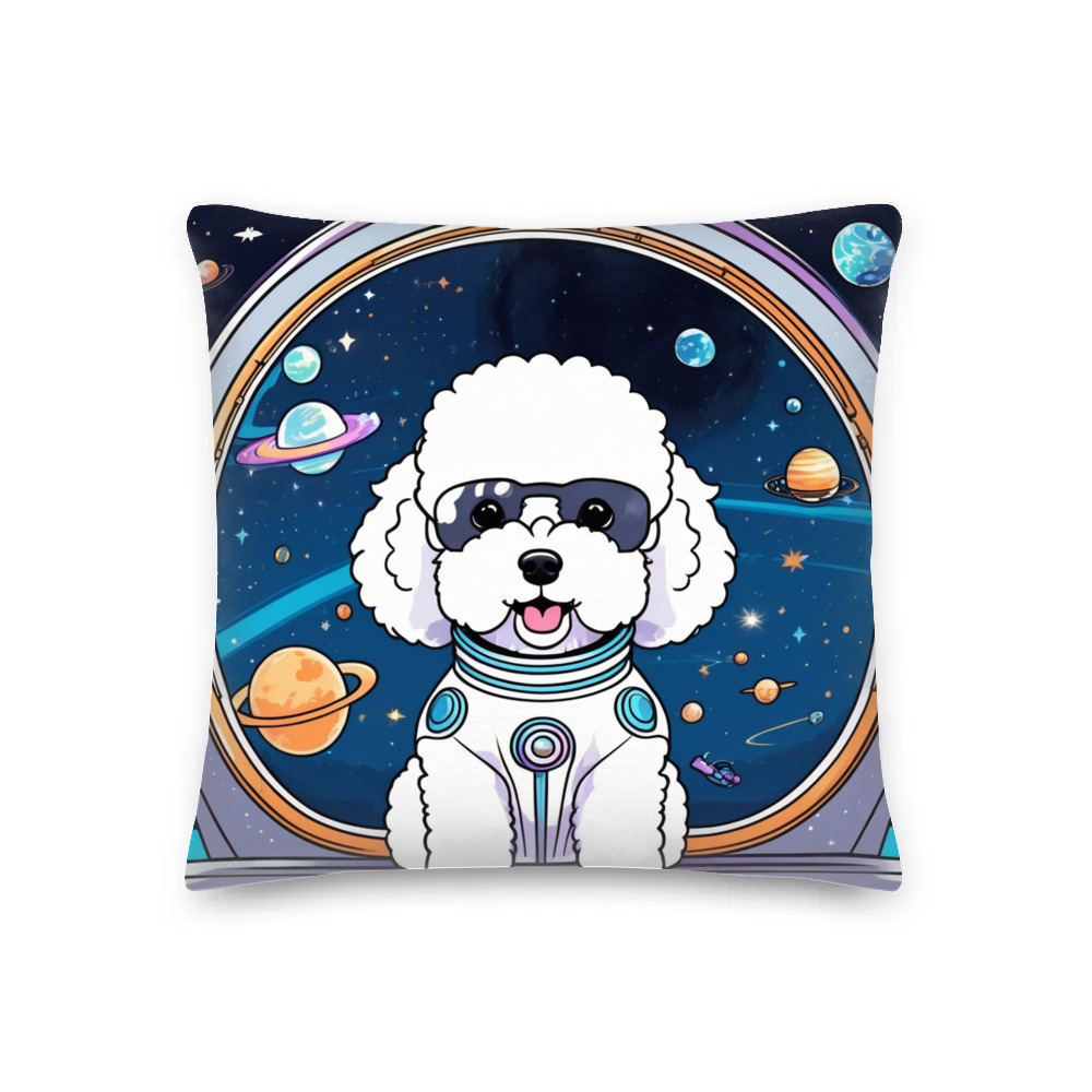 PugMug Custom Bichons Frise Premium Pillow