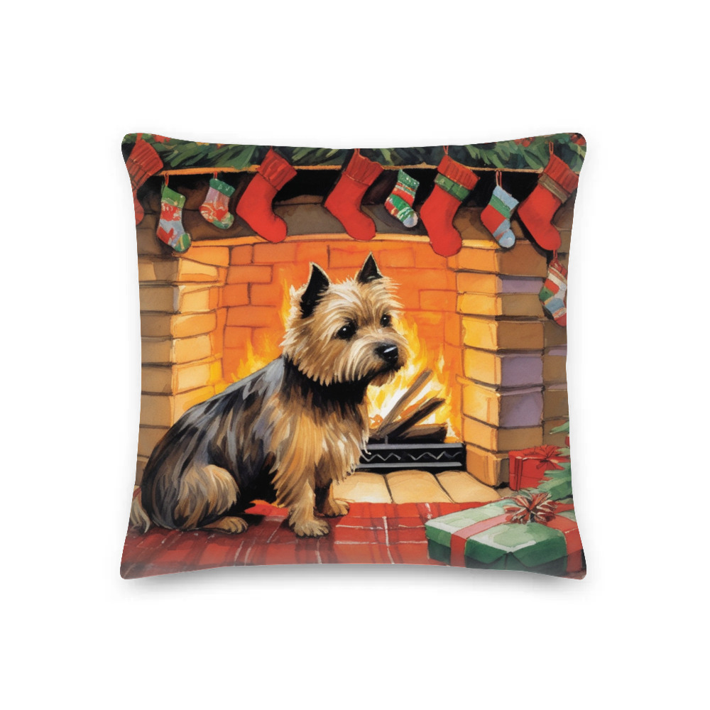 PugMug Custom Cairn Terrier Premium Pillow