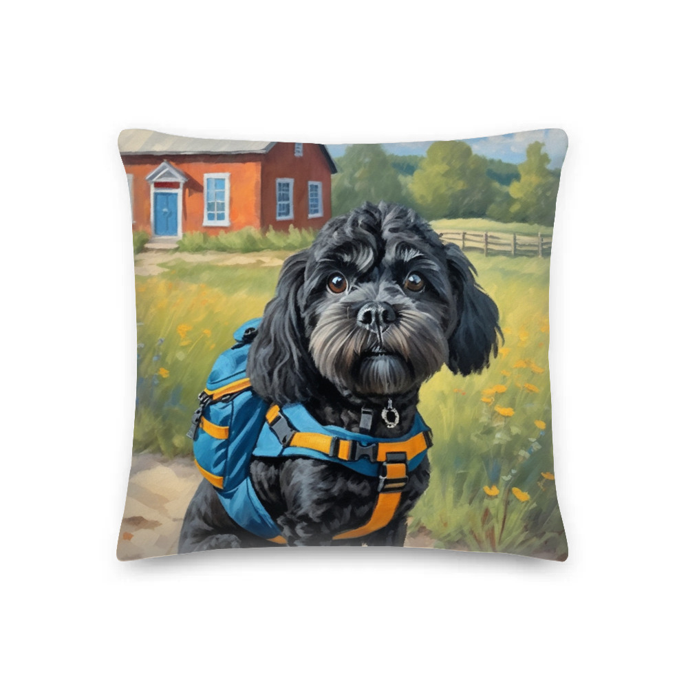 PugMug Custom Lily Premium Pillow