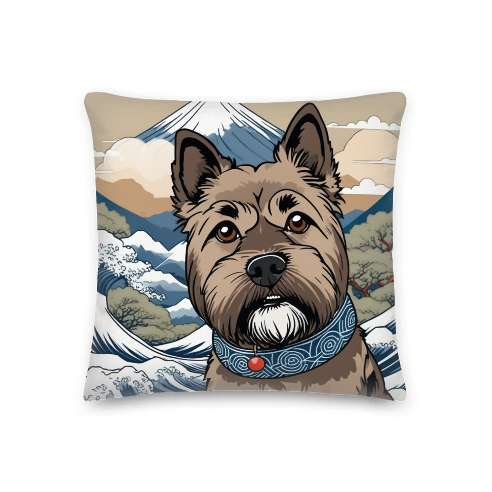 PugMug Custom Lily Premium Pillow