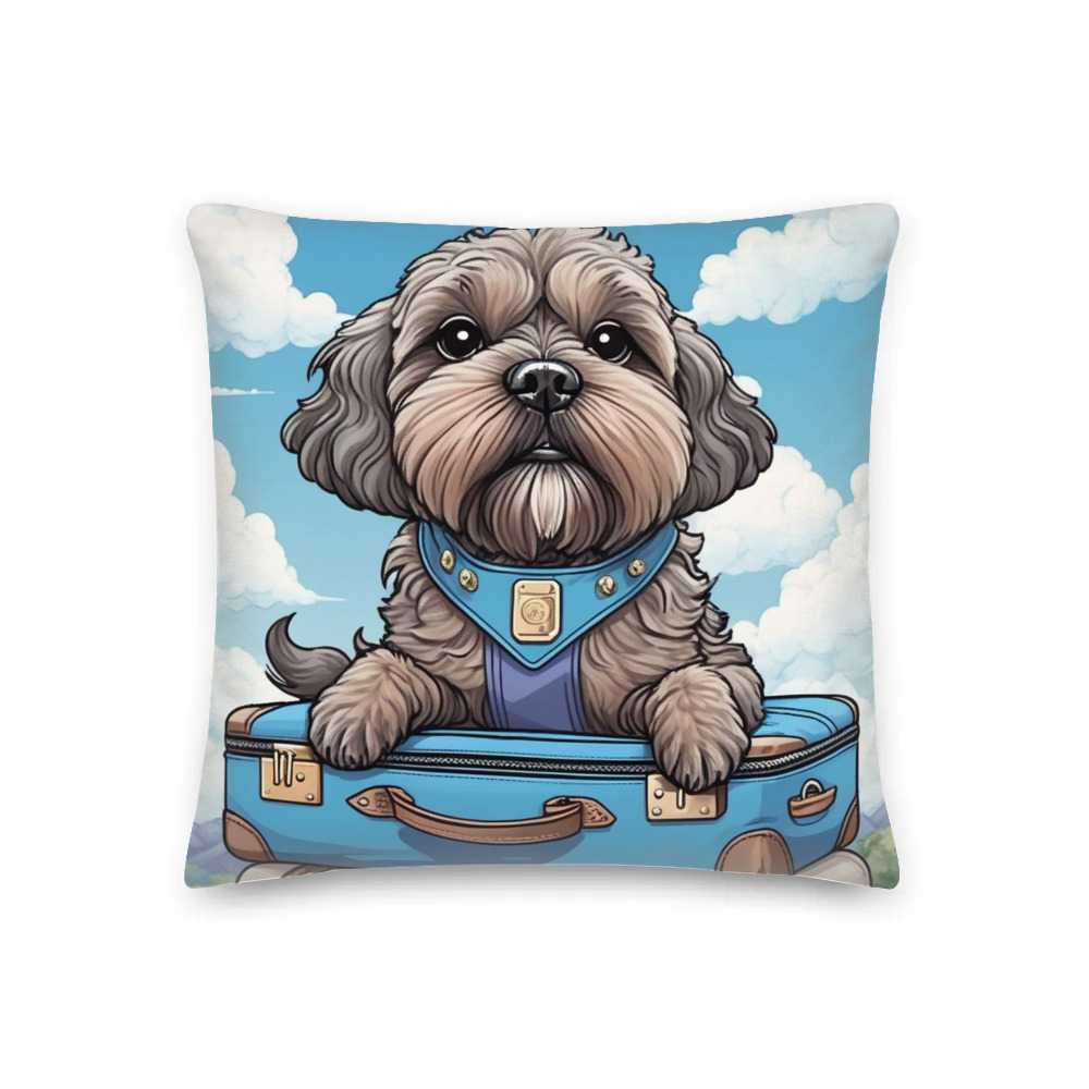 PugMug Custom Lily Premium Pillow