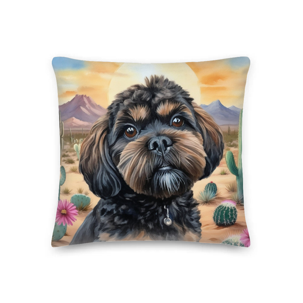 PugMug Custom Lily Premium Pillow