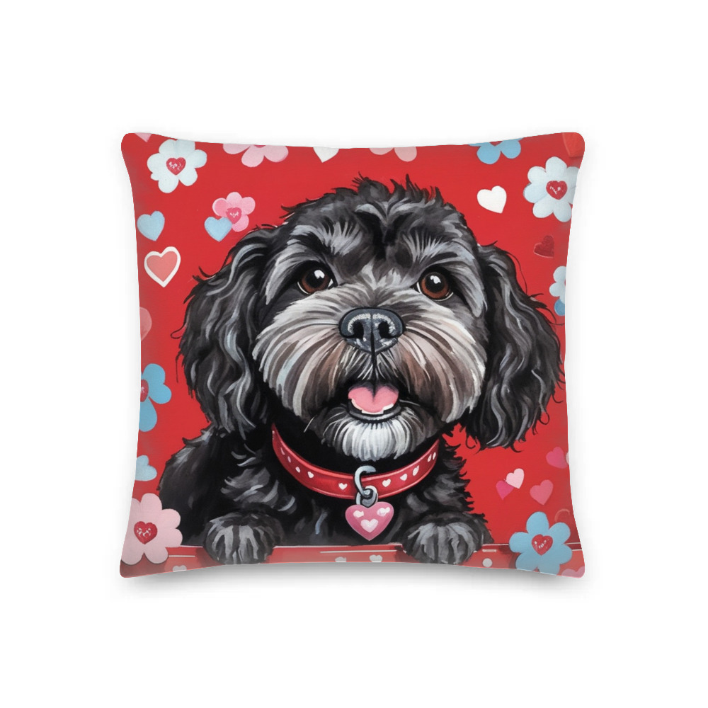 PugMug Custom Lily Premium Pillow