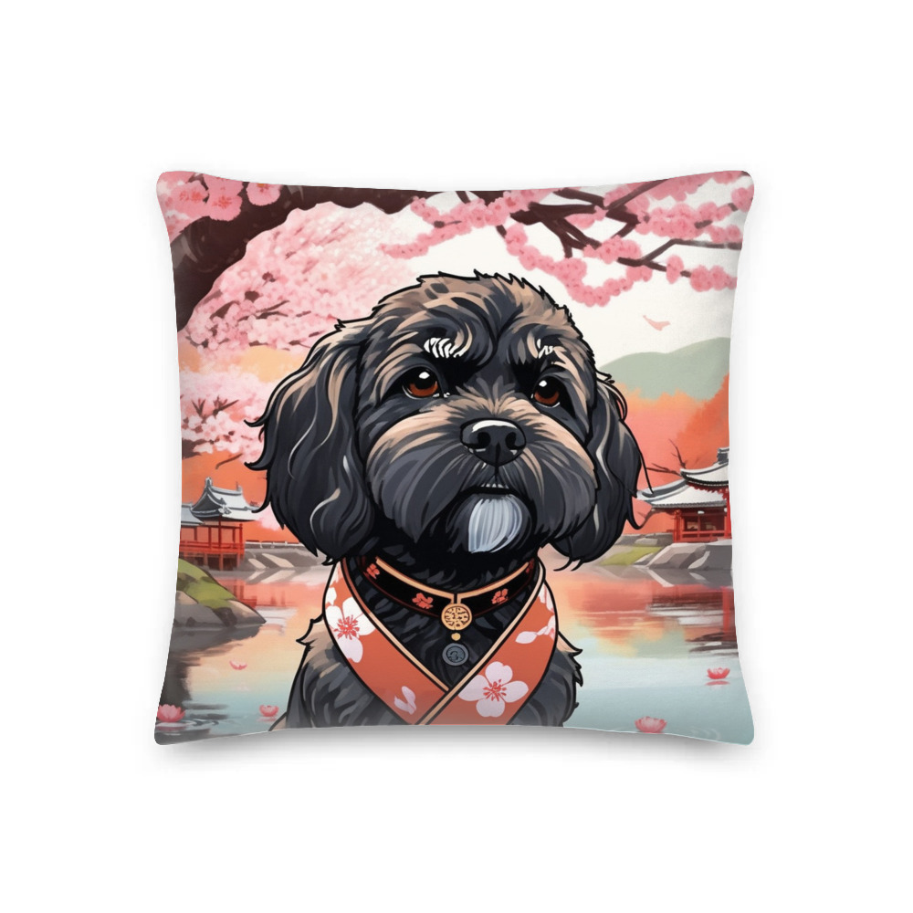 PugMug Custom Lily Premium Pillow