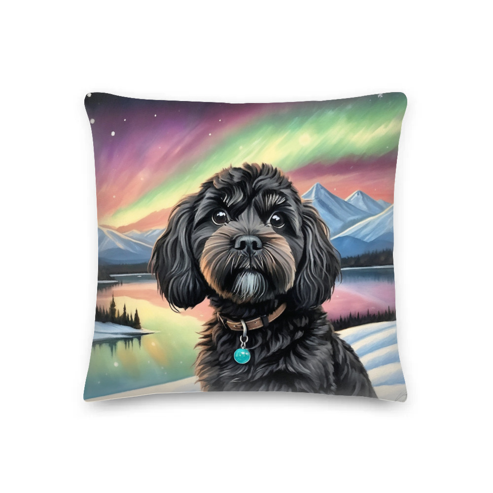 PugMug Custom Lily Premium Pillow