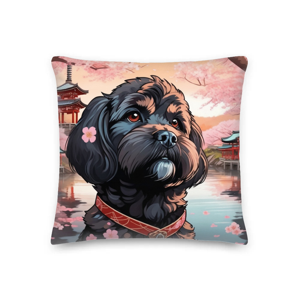 PugMug Custom Lily Premium Pillow