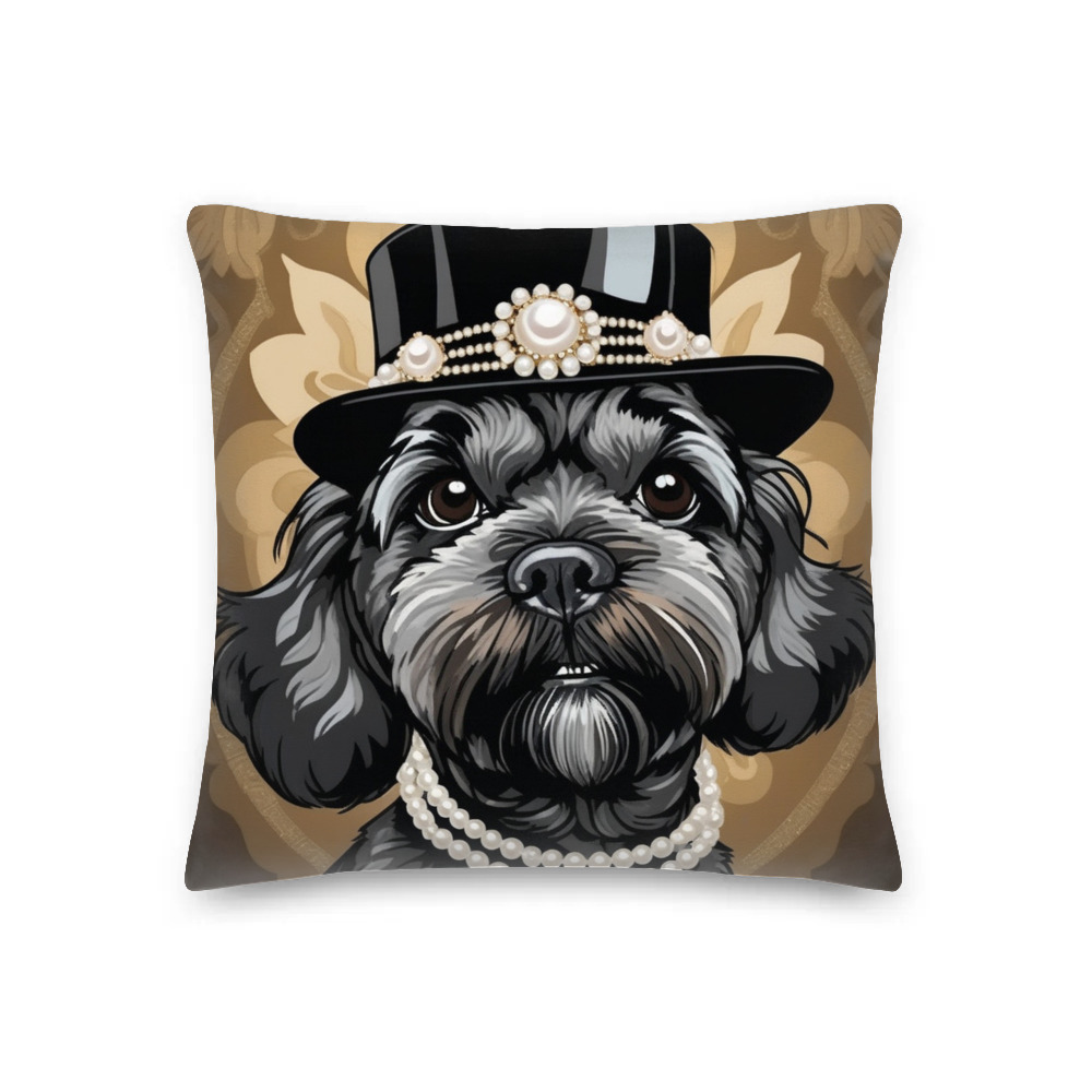 PugMug Custom Lily Premium Pillow