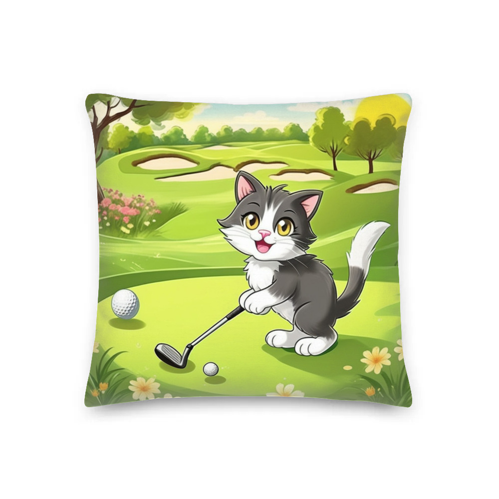 PugMug Custom Peerie Premium Pillow