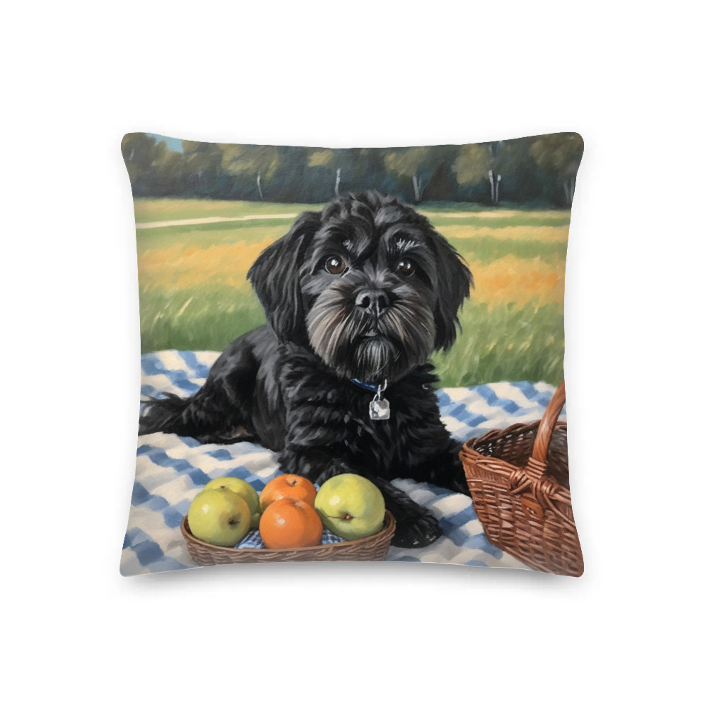 PugMug Custom Lily Premium Pillow