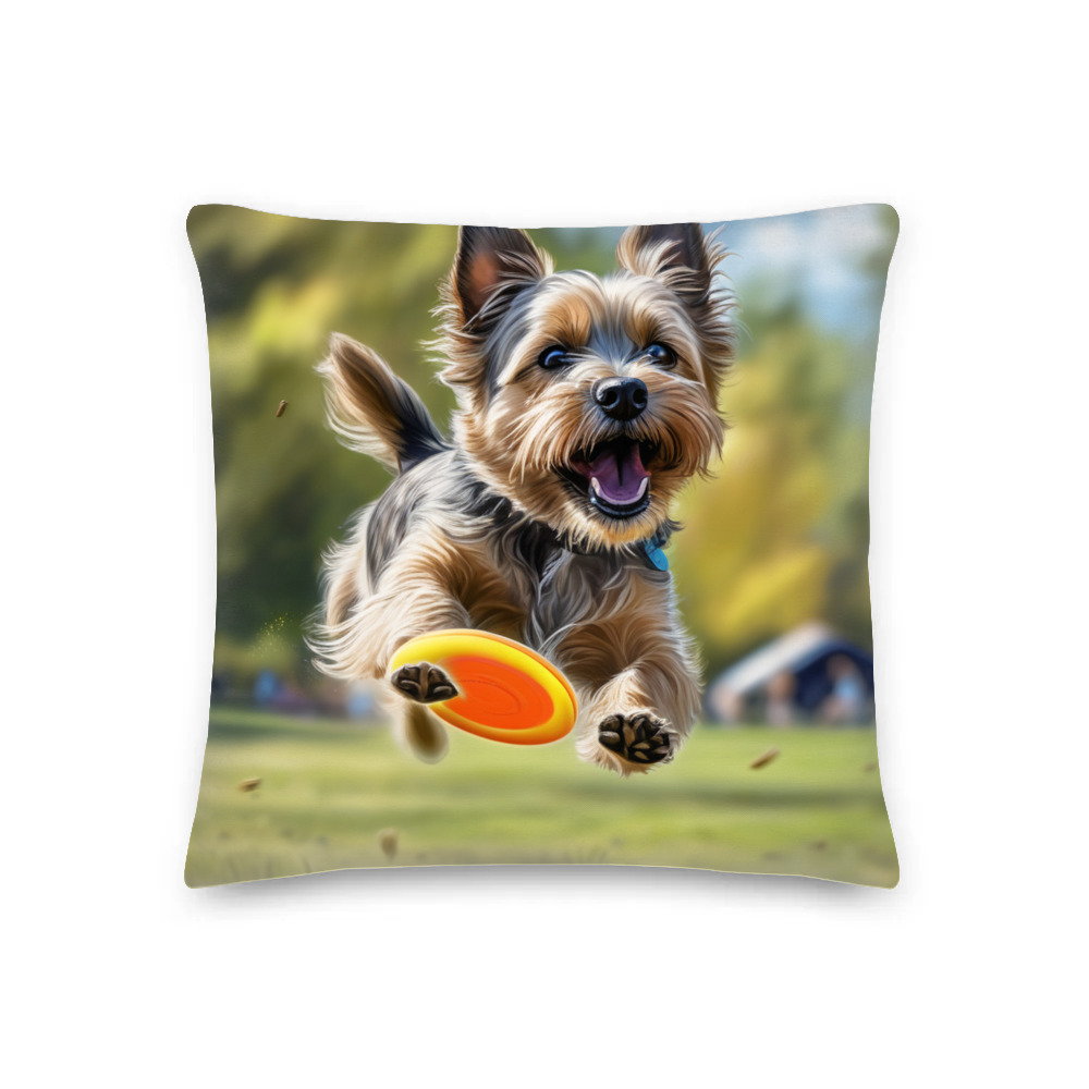 PugMug Custom Cairn Terrier Premium Pillow