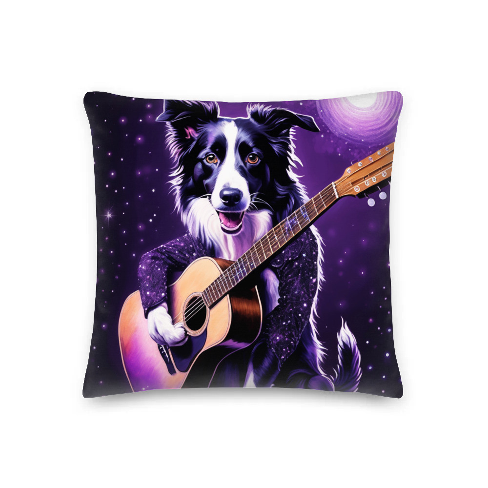 PugMug Custom Border Collie Premium Pillow