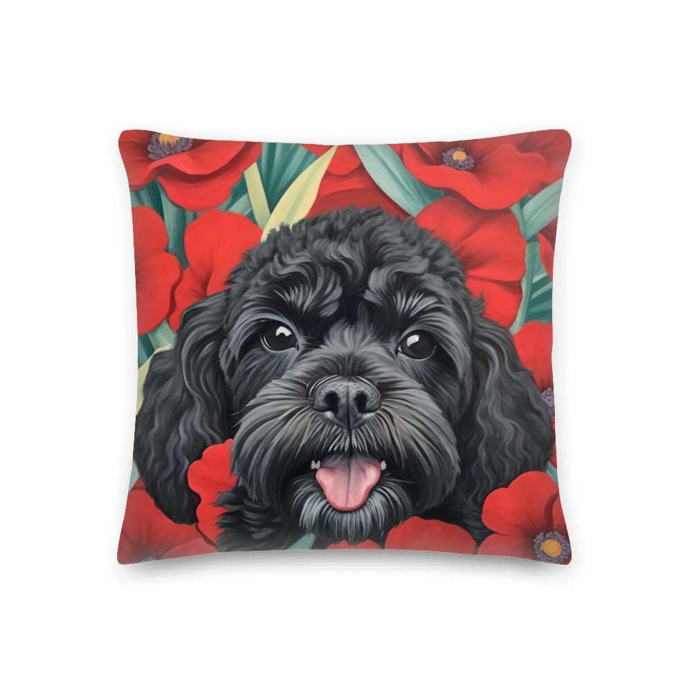 PugMug Custom Lily Premium Pillow