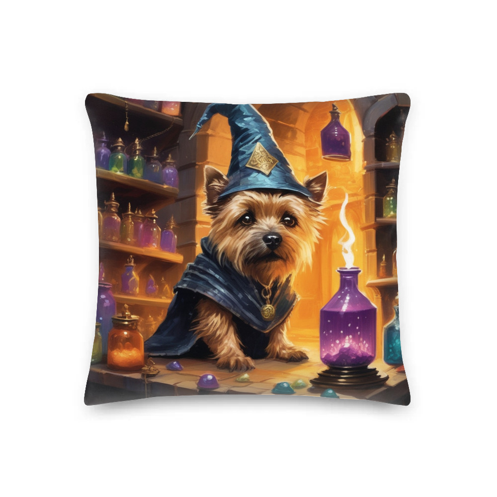 PugMug Custom Cairn Terrier Premium Pillow